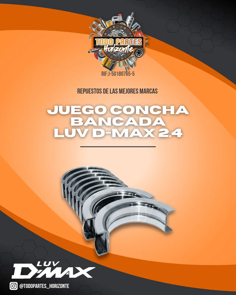 Juego Concha Bancada Luv D-Max 2.4